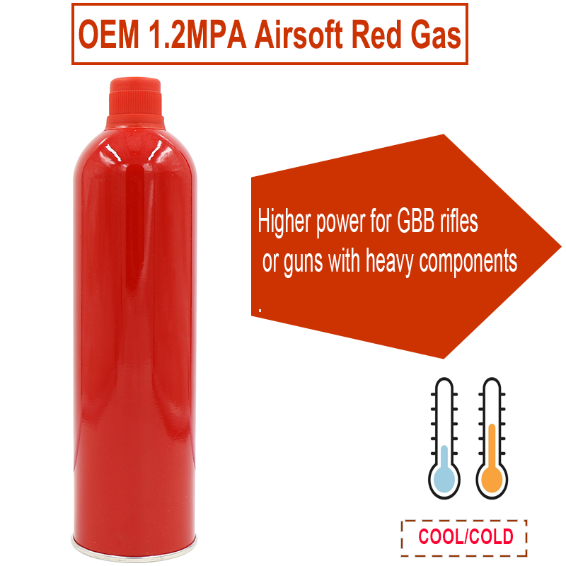 oem 1.2MPA airsoft red gas