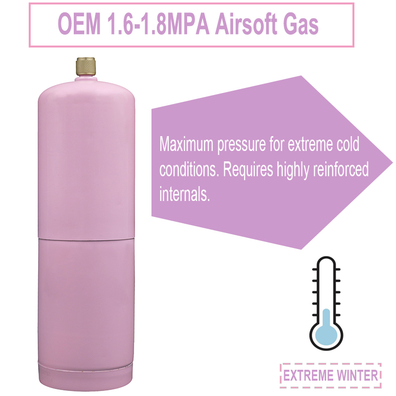 oem1.6MPA-8MPA airsoft gas